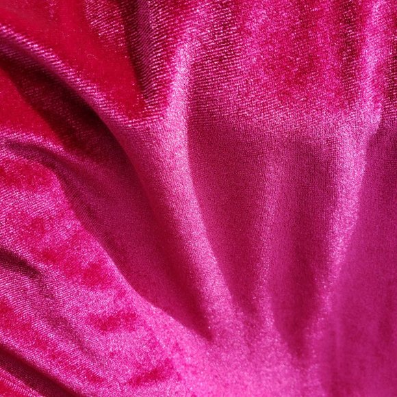 Burgundy Nic & Jo Velvet Dress - Picture 3 of 6